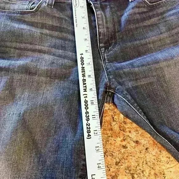 Hudson Mid Rise Jeans Straight  Leg Women’s Stretch DenimTags Reads Size 31 EUC - Picture 8 of 14